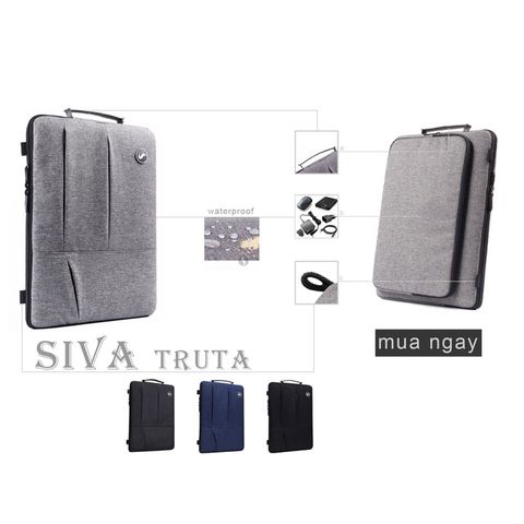 Túi xách laptop 15.6 inch Siva Truta full