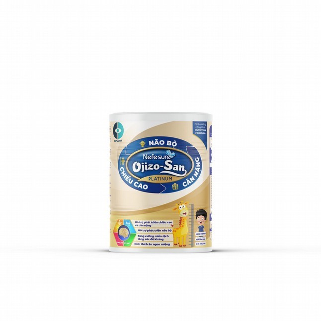 Sữa NEFESURE OJIZO SAN PLATINUM KIDS GOLD - 400 GRAM