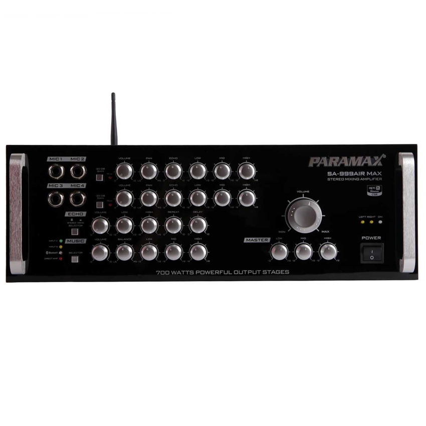 Amply Karaoke Paramax SA-999AIR MAX