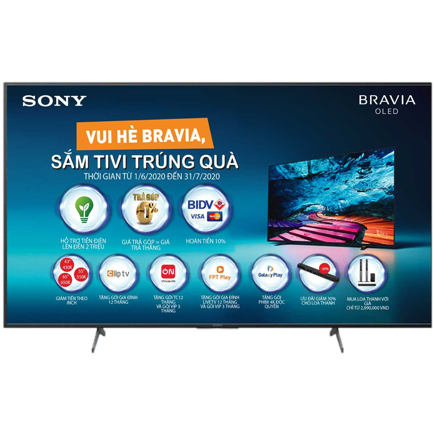 Tivi Led Sony KD-55X7500H 55 inch 4K-Ultra HD Android Pie (Android 9.0)