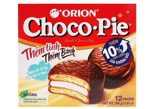 Bánh Choco-Pie Orion hộp 396g