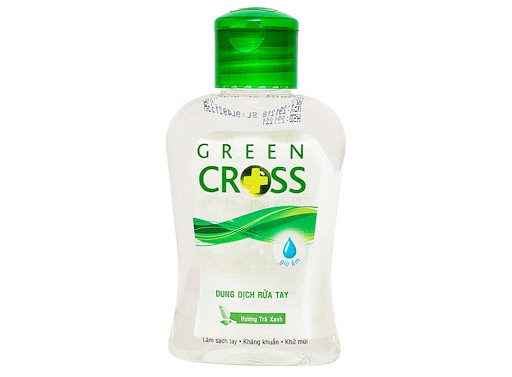 Dung dịch rửa tay Green Cross hương trà xanh 100ml